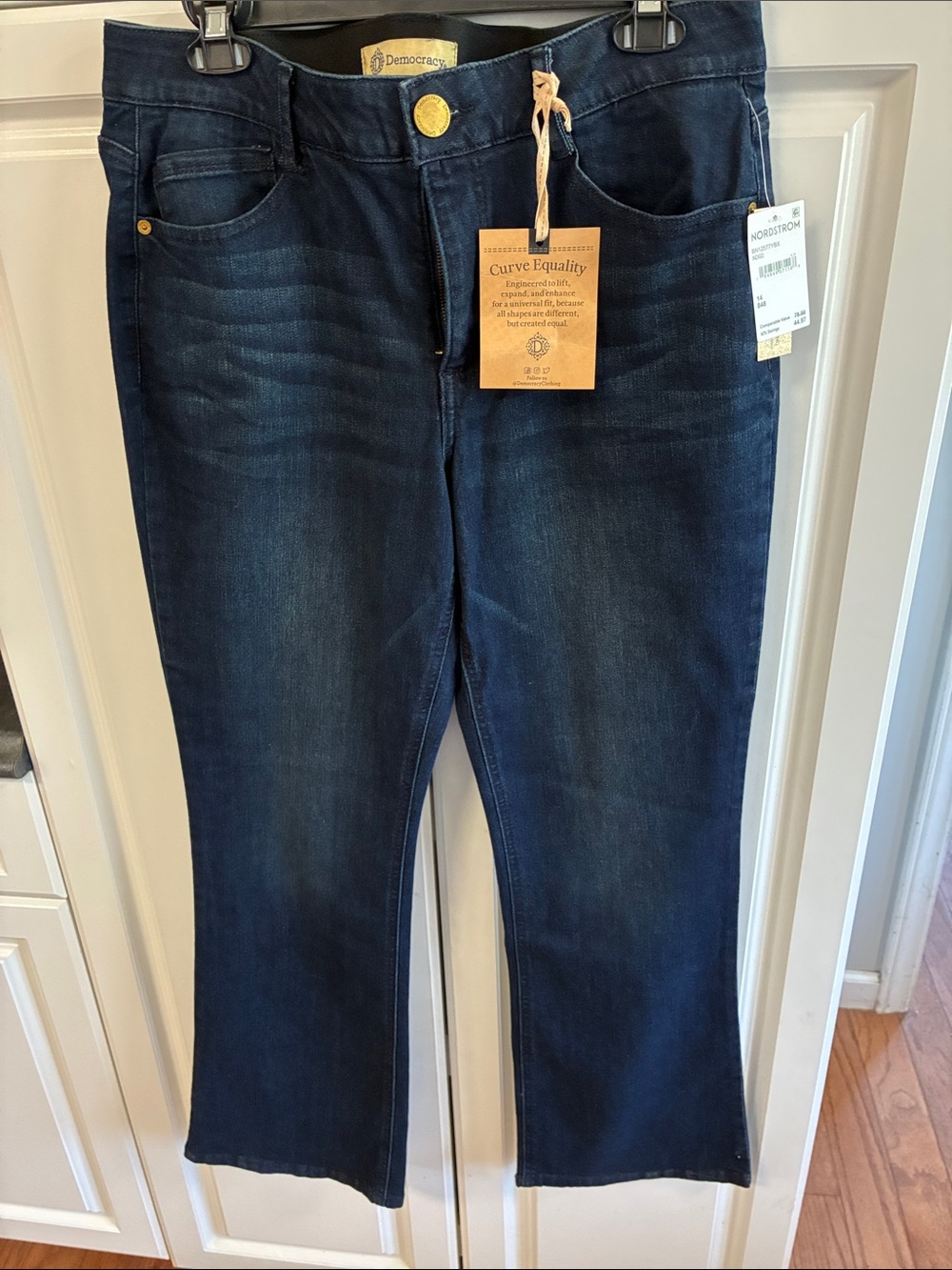 Democracy Women’s Dark Blue Boot Cut Jeans